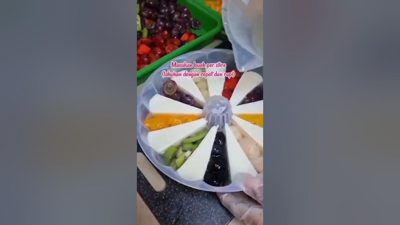 Cara membuat Puding mix Buah Begini rahasianya