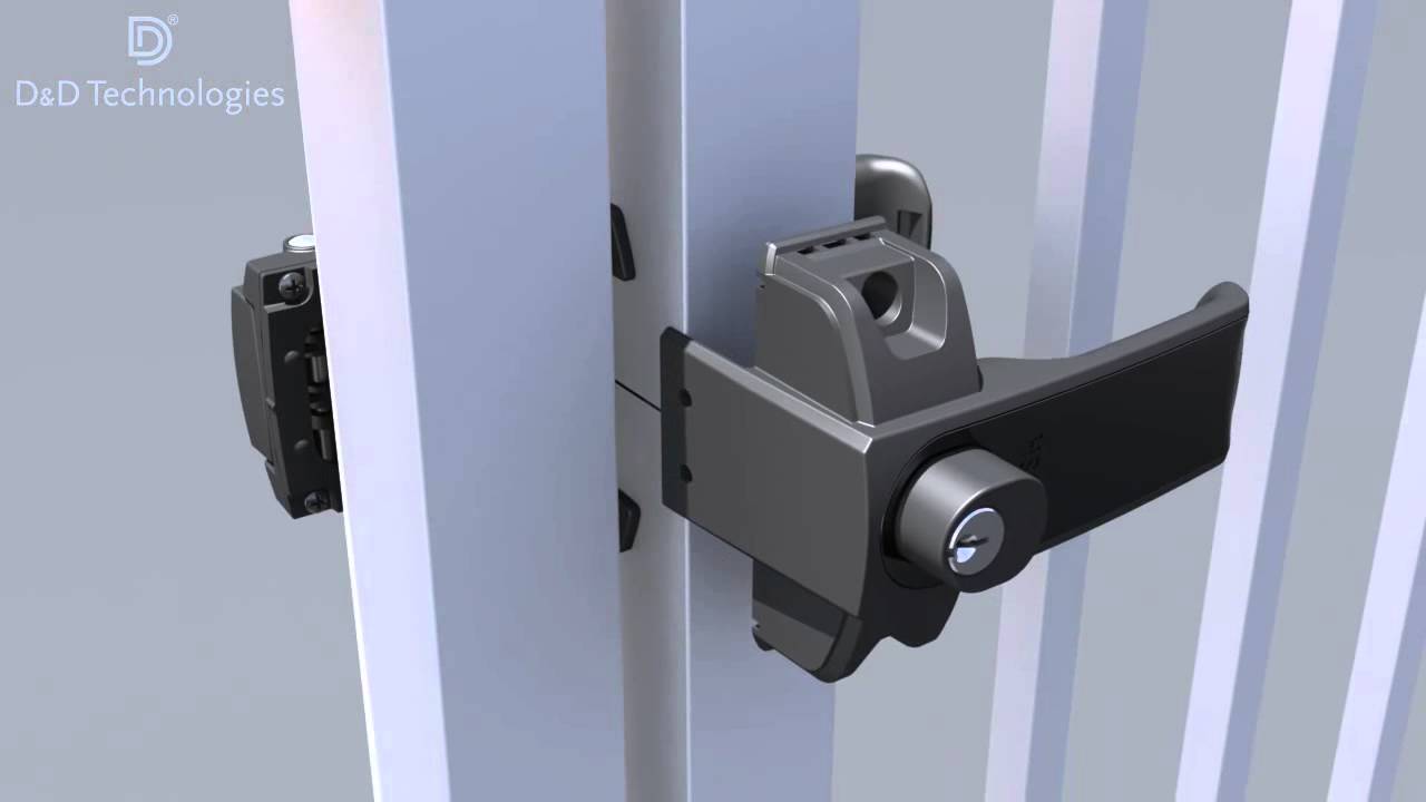 Lokk-Latch® Magnetic Gate Latch Installation Video - YouTube