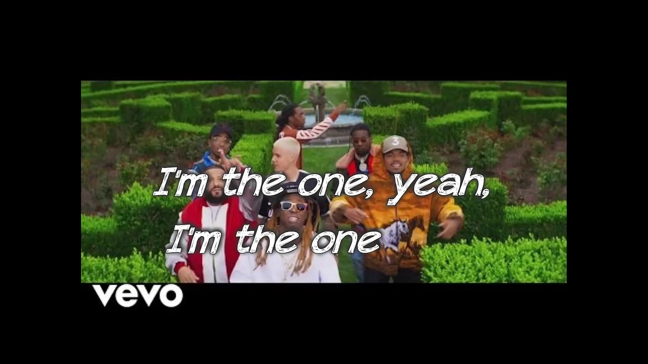 Justin Bieber Song i m The One Lyrics And DJ Khaled YouTube Justin bieber song i m the one lyrics and dj khaled youtube