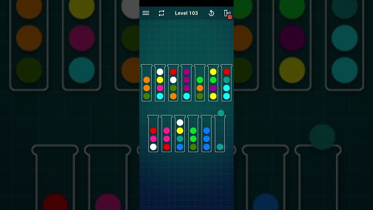 Ball Sort Puzzle Level 103 دیدئو dideo