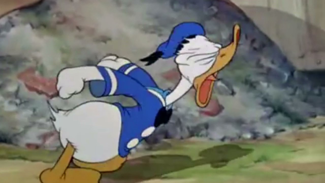 Enojado El Pato Donald Youtube