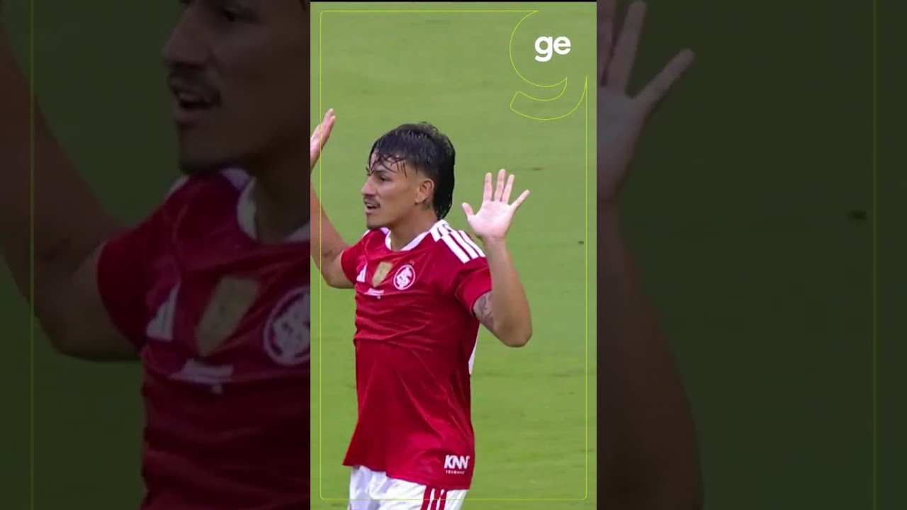 ATAQUE DO INTER TERMINA EM CONTRA-ATAQUE E EXPULSÃO! | #shorts | ge.globo