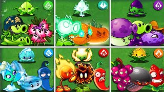 PvZ 2 Random 6 Team BOMB & MINT & PEA Plants Battlez - Who Will Win?