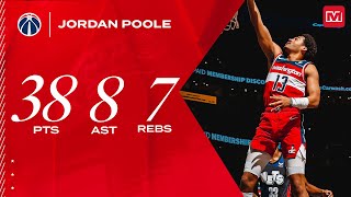 HIGHLIGHTS: Jordan Poole drops 38 points vs. Nets | Monumental Sports Network