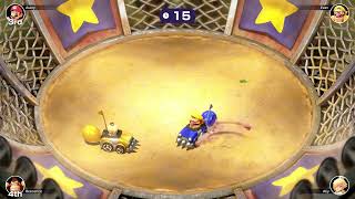 Mario Party Superstars Minigame: Bumper Balloon Cars 4 Player Netplay 60fps