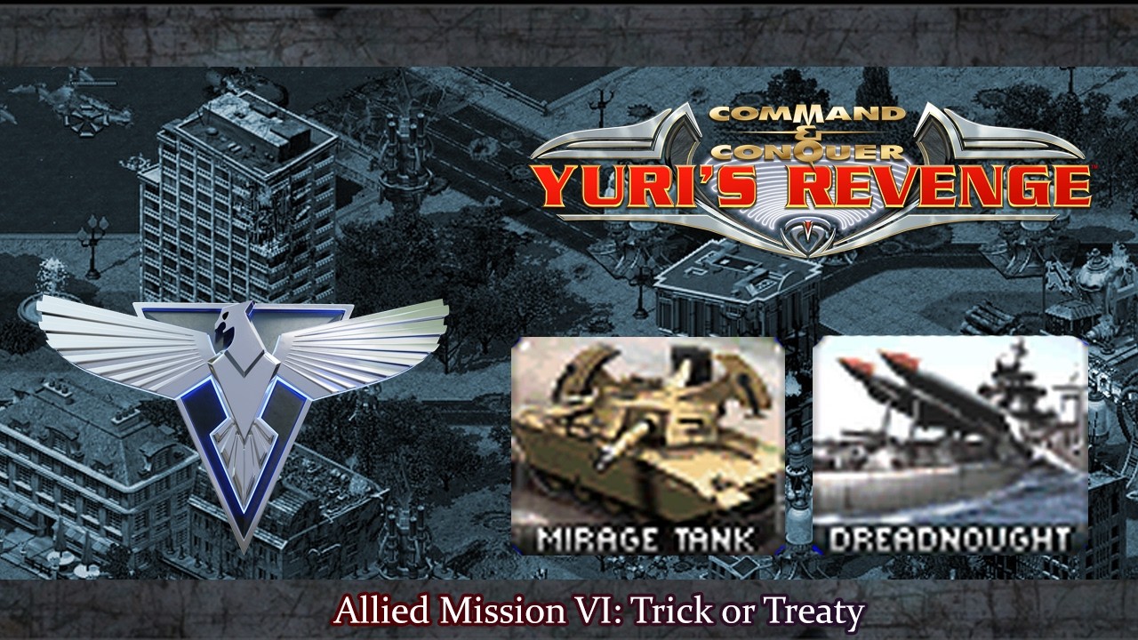 Red Alert 2: Месть Юрия - Союзническая миссия VI: Обман или договор - Стратегия лондонской войны