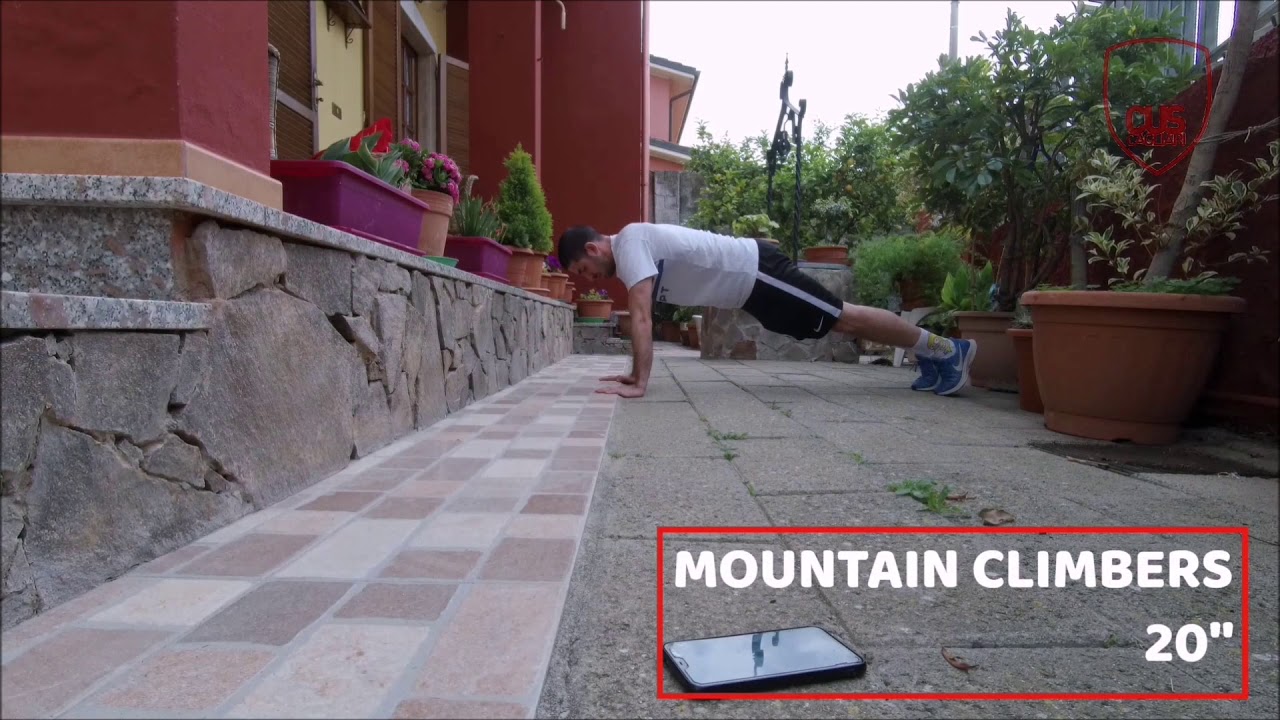 Training CUS | Allenamento Hiit Tabata con Daniele Desogus