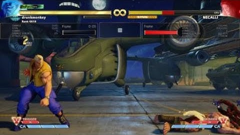 SFV AE Nash VT 1 meaty stun combo
