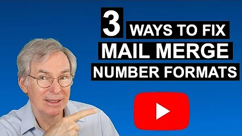 3 Ways to Format Mail Merge Numbers