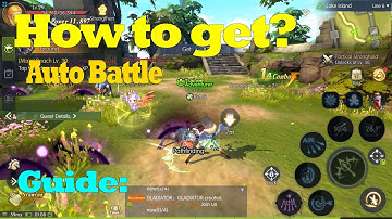 How to auto battle in dragon nest2 evolution