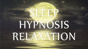 Sleep Hypnosis Relaxation Guided Talk Down for Insomnia (Calm Sleeping Music Soft Ocean Waves)
