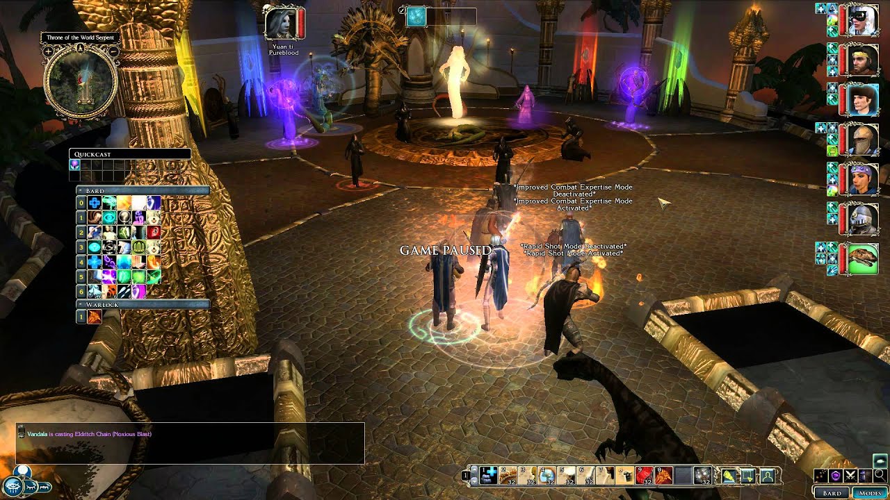 NWN2 SoZ HD Act 3 Throne Of The World Serpent YouTube