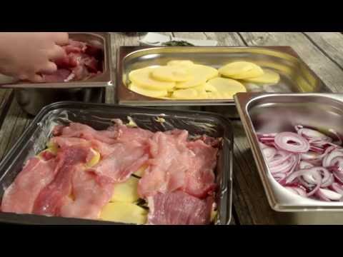 Video: Kako Kuhati Krumpir S Mesom U Rukavu