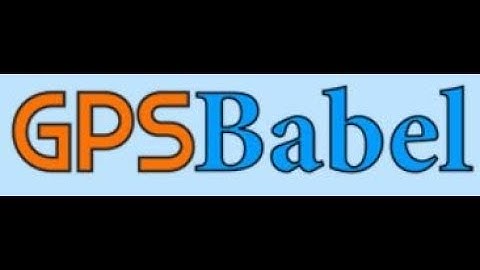 GPSBabel