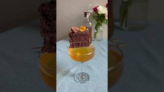 Jaffa cake old fashioned #DessertCocktail #CocktailRecipe #foodasmr #viral #foodporn #shorts