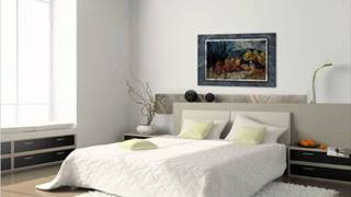 Cozy Home Amid Autumn Flora Scenic Metal Wall Art Decor Hanging.wmv