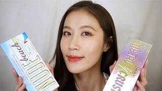 Celeste Wu 大沛 | theBalm nude beach & KVD metal crush palette
