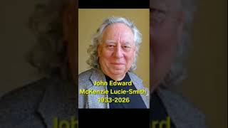 Play video: RIP John Edward McKenzie Lucie-Smith, Jamaican-born English writer, poet, art critic, broadcaster