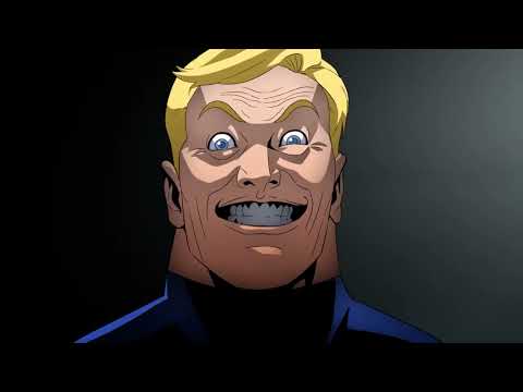 Black Noir Reveals Himself | The Boys Dubbed Animation