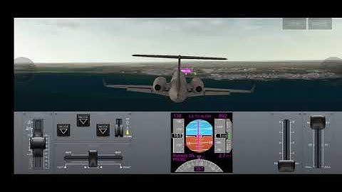 Heavy Cross Wind Landing Instrument Failure Embraer 140 | Airline Commander-A real flight experience