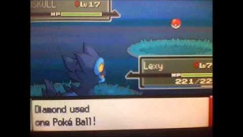 SHINY DUSKULL (Live shiny Patch) At a chain of 40! Pokemon Platinum