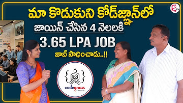 Codegnan : How to Upgrade Skills & Land a Job | Parents Feedback | Best Coding Institute | MR NAG