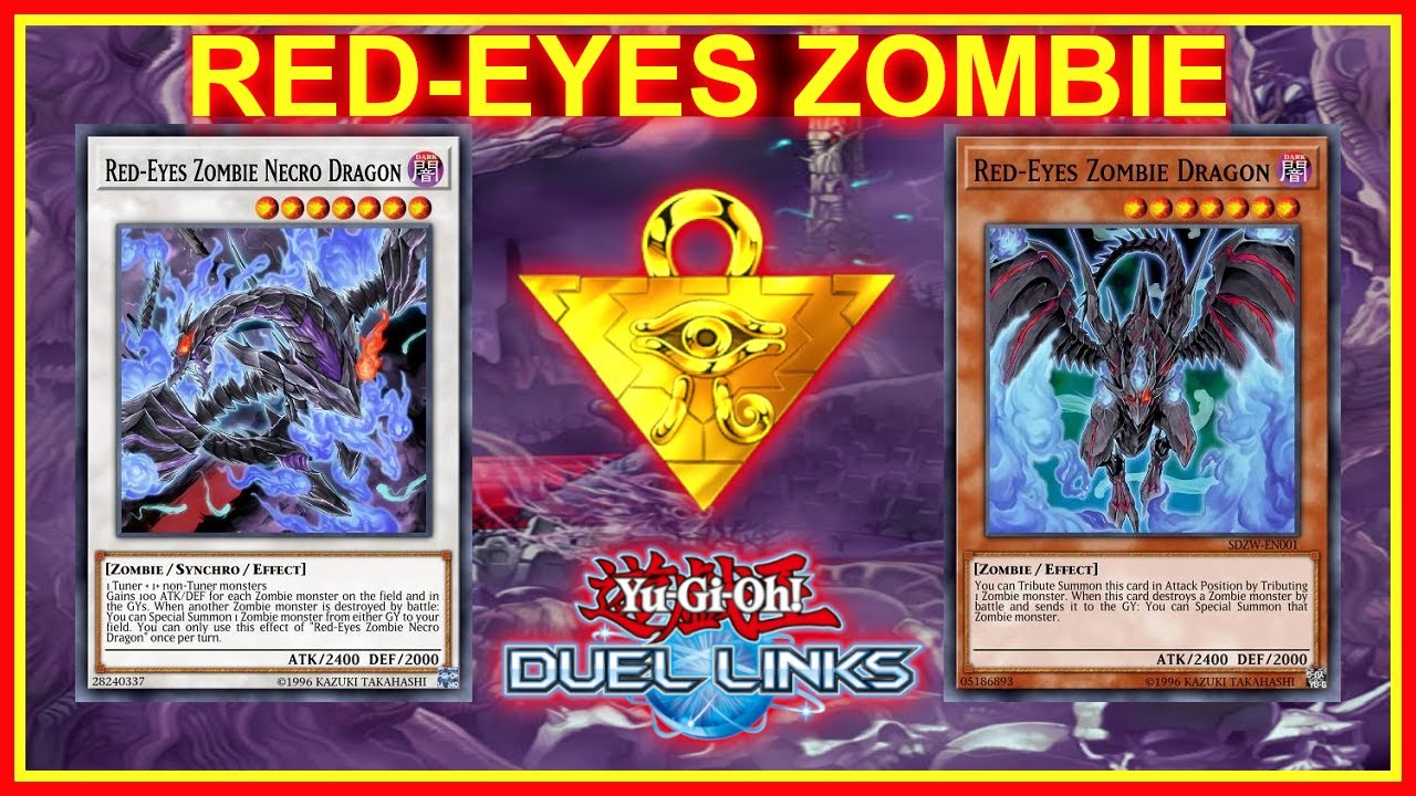 REDEYES ZOMBIE/OJOS ROJOS ZOMBI Meta DECK [YuGiOh! Duel Links
