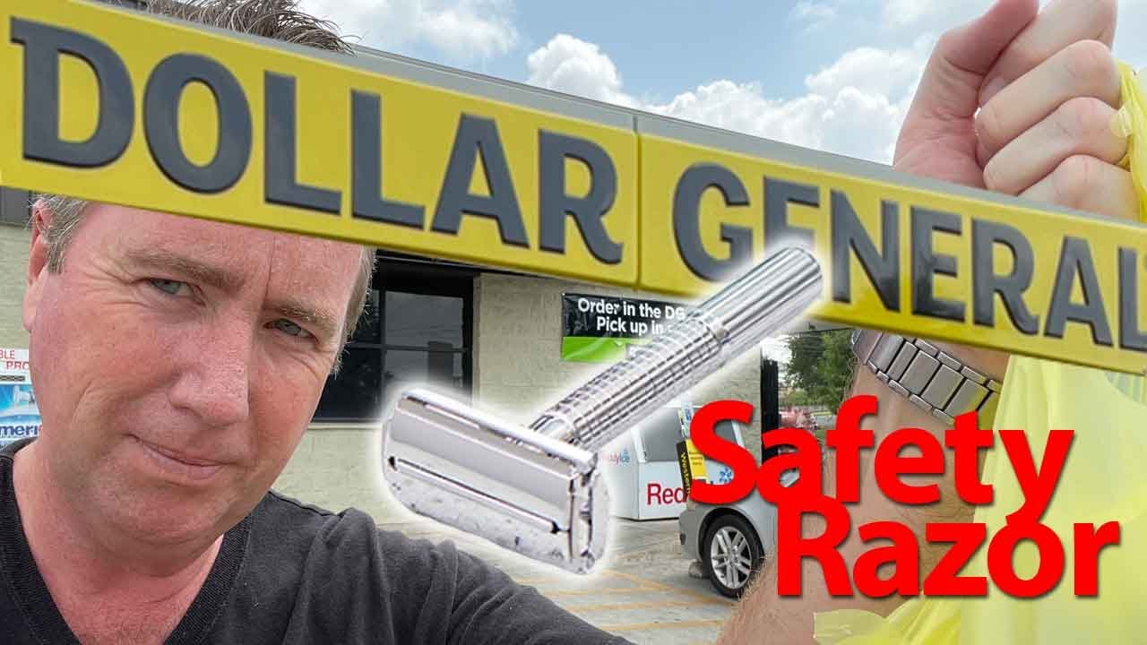 The Dollar General Safety Razor How Does It Shave? YouTube