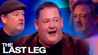 Johnny Vegas Making Everyone Cry With Laughter On Set For 10 Minutes | The Last Leg