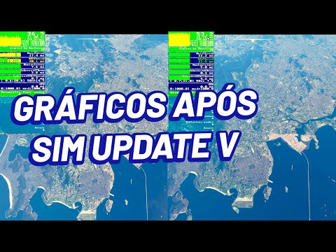 Como melhorar os GRÁFICOS após SIM UPDATE V no FLIGHT SIMULATOR 2020