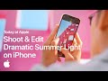 How to Shoot &amp; Edit Dramatic Summer Light on iPhone | Apple