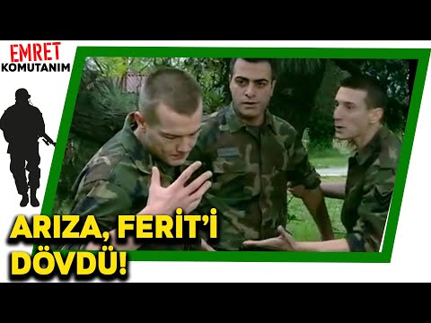 ARIZA ÇILGINA DÖNDÜ! - FERİT'İ FENA BENZETTİ, DÖVDÜ! - Emret Komutanım 43. Bölüm