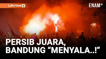 Persib Bandung Juara BRI Liga 1, Bobotoh Konvoi Lebih Cepat | Liputan6