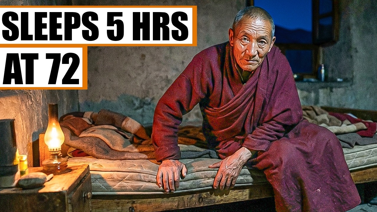How Tibetan Monks Sleep 5 Hours and Wake Up Restored After 50