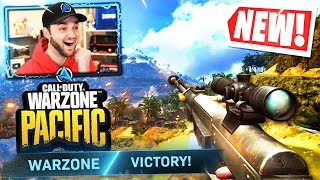 *NEW* Warzone Pacific Map SEASON 1! (New Warzone Map Gameplay)