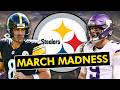 MARCH MADNESS: Steelers Fans Just Got Some CONCERNING NEWS As Pittsburgh’s QB1 Search Continues…