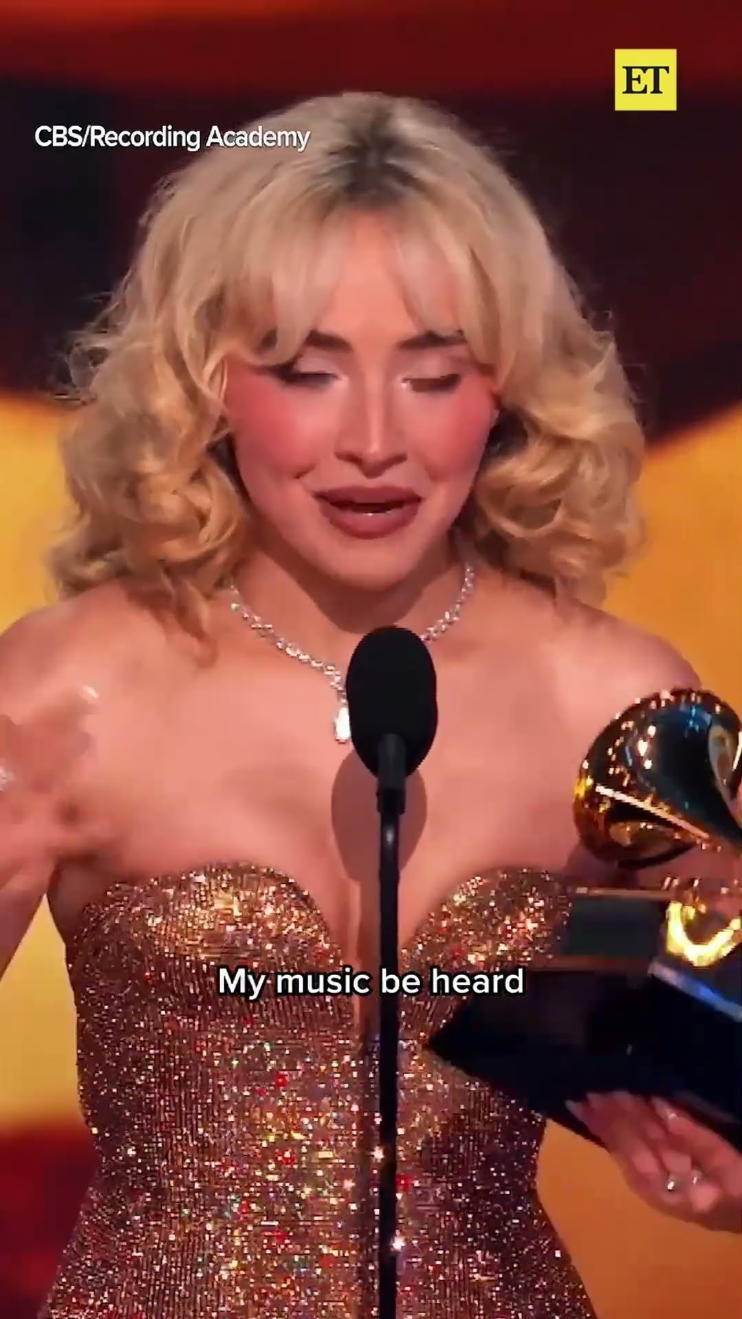 Sabrina Carpenter takes home another #GRAMMY ? This time for Best Pop Vocal Album!