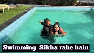 Doobne SE Bachaya 😭 Bhabi bhe swimming pool Main Again 😯 dipikakiduniya latest vlog