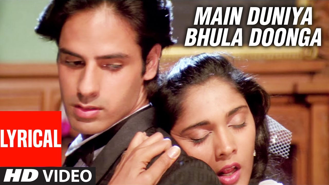 Main Duniya Bhula Doonga   Lyrical Video Song  Aashiqui  Kumar Sanu  Rahul Roy Anu Agarwal