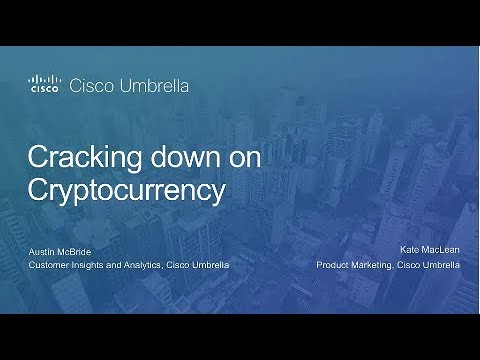 Cracking down on cryptocurrency