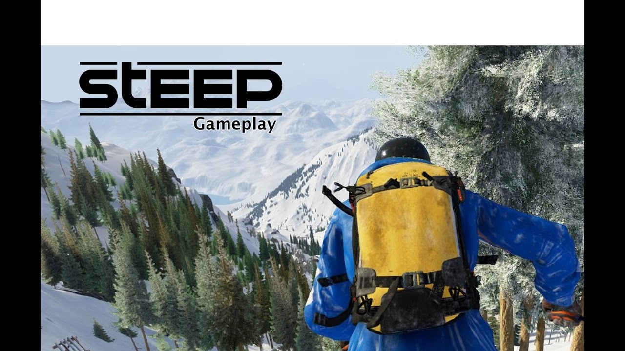 STEEP Beta Dansk/Danish Gameplay PS4 Snowboard, ski and Wingsuit