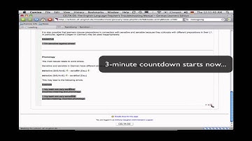 "3-Minute Moodle Guide" - how to record sound in Moodle