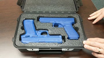 DORO SPORT 400 2 Pistol case with Custom MyCaseBuilder Foam Insert