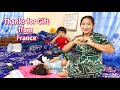 Thanks for fan gift from france holiday at lake and enjoy lunch dinner with family  sross vlog