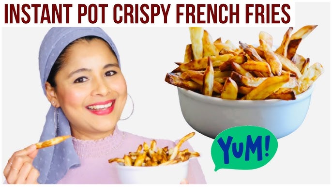 Instant Pot Air Fryer Frozen French Fries (with an Air Fryer Lid