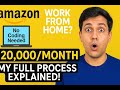 Amazon Work From Home Roles Explained | ML Data Associate &amp; Team Lead Full Guide (2025)