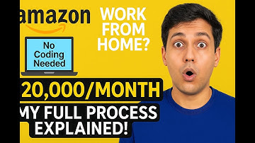 Amazon Work From Home Roles Explained | ML Data Associate & Team Lead Full Guide (2025)