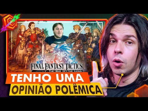 Final Fantasy Tactics é o MELHOR RPG Táctico? | KK Reage