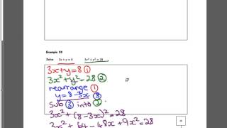 C1 Quadratics Example 33