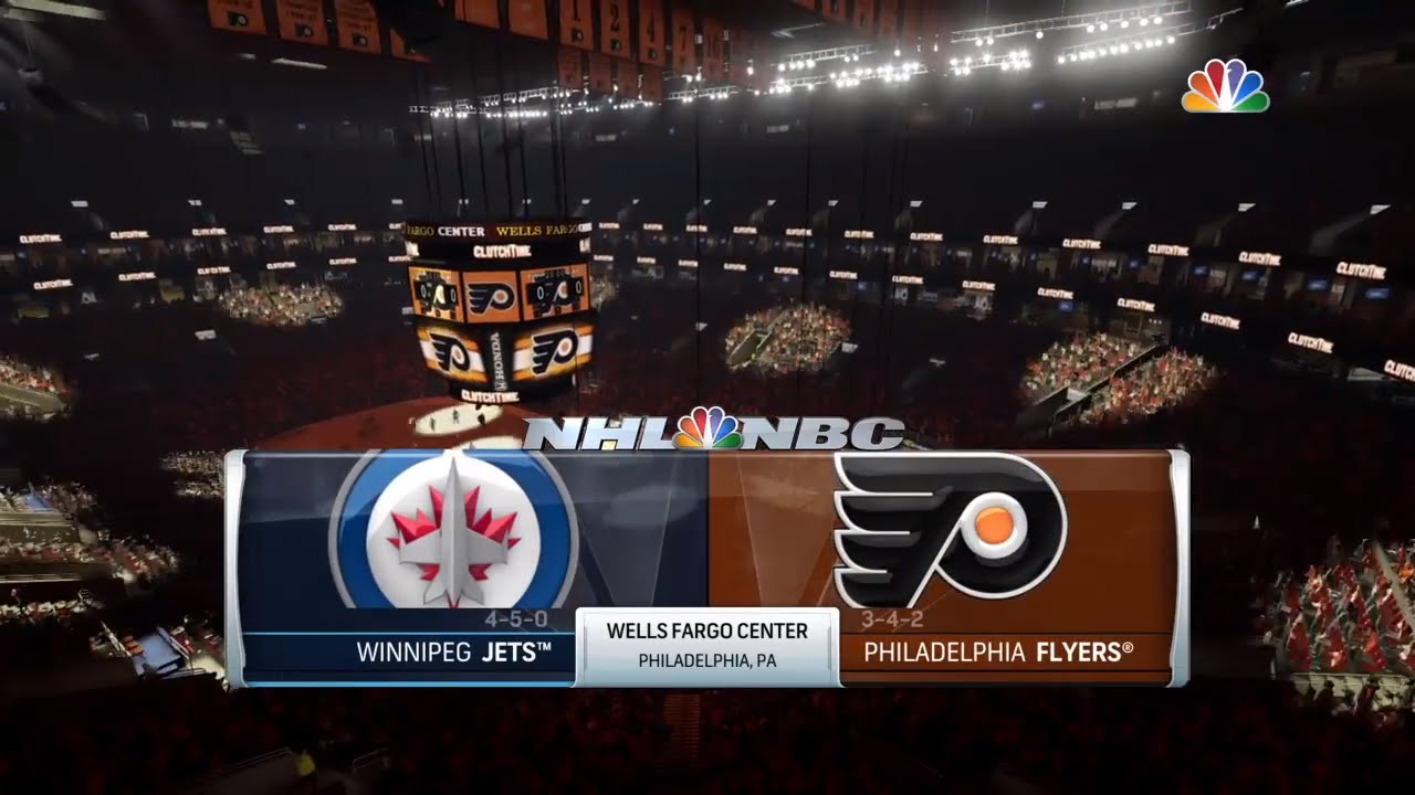 NHL 16 - Winnipeg Jets vs Philadelphia Flyers